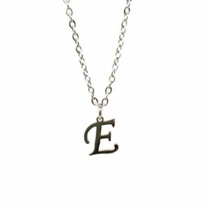 Alphabet Necklace E