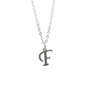 Alphabet Necklace F