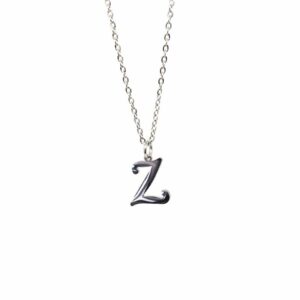 Alphabet Necklace Z