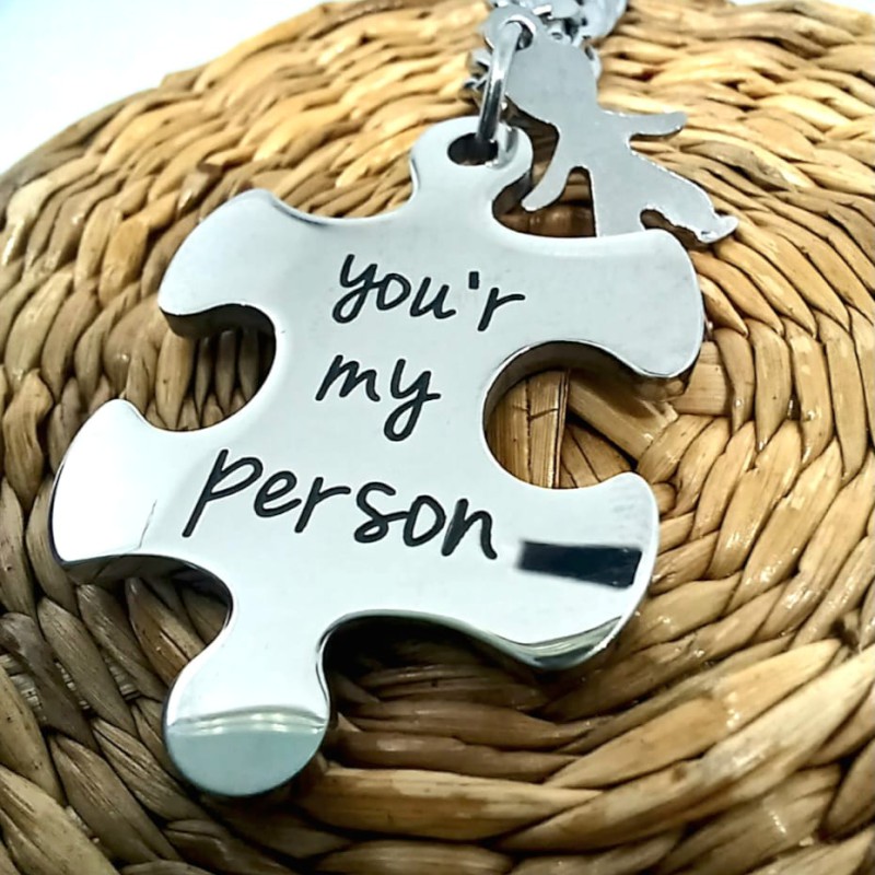 Double Pendant Necklace - You're my person